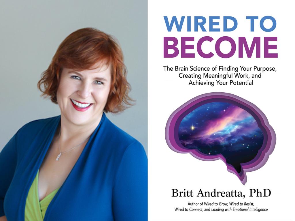 Britt Andreatta and her book "Wired to Become"