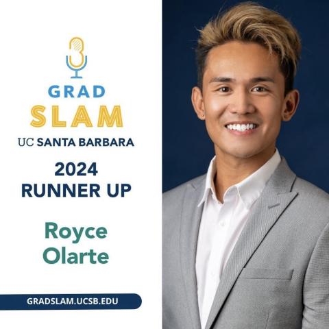 Royce Olarte 2024 Grad Slam Runner-Up