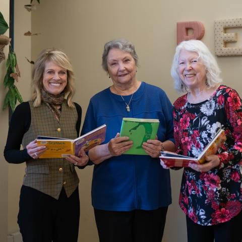 Tina McEnroe, Carol Dixon, Ann Kaganoff, McEnroe Reading Clinic