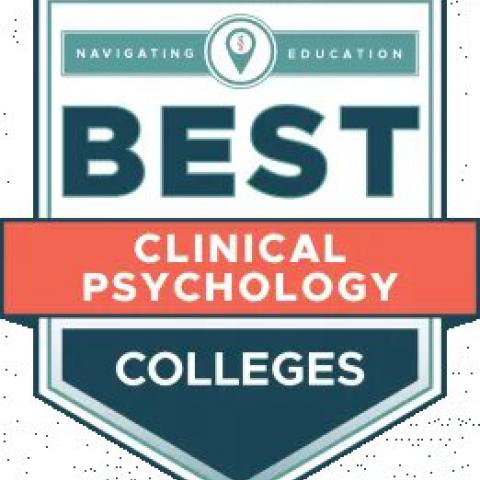 Best Clinical Psychology Colleges Badge