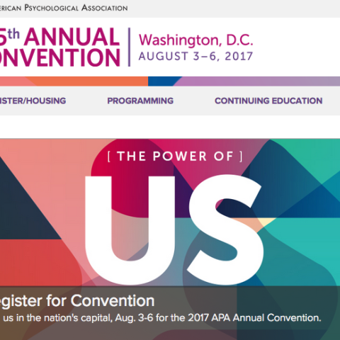 APA 125th Annual Convention logo