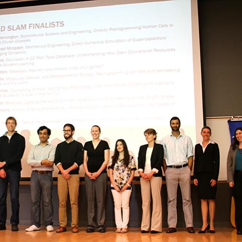 the 2013 Grad Slam finalists