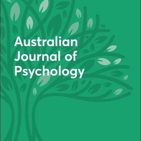 cover of Australian Journal of Psychology