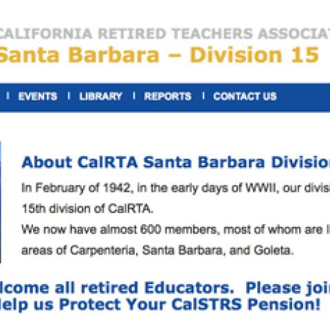 Calfornia Retired Teachers Association Logo