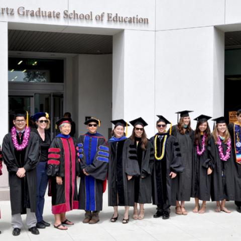 some of the 2015 CCSP graduates and faculty