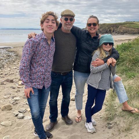 Maureen Claffey and family