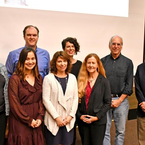 presenters at November 2018 Fast & Curious evening