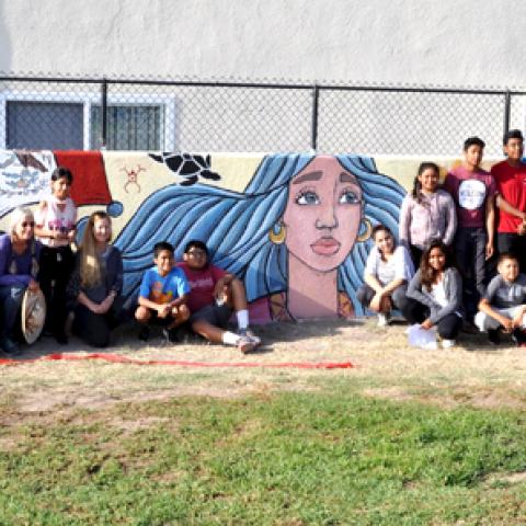 St George Youth Center Mural Event