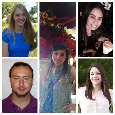 the 2015-16 Graduate Students Association in Education officers