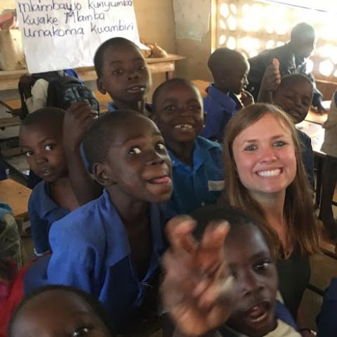 Jessica Huls in Malawi