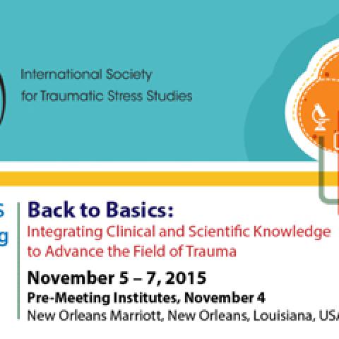 International Society for Traumatic Stress Studies conference logo