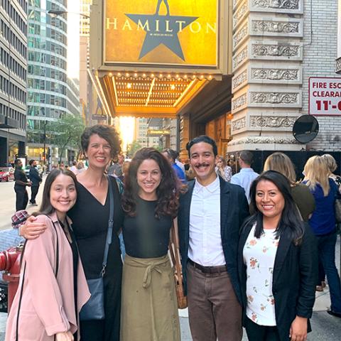 Jessica Green Rosas, Dr. Miya Barnett, Corinna Klein, J.C. Gonzalez, and Erika Luis Sanchez