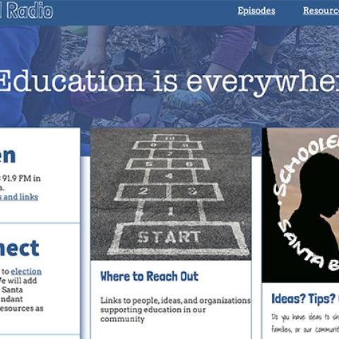 Schooled Radio website capture