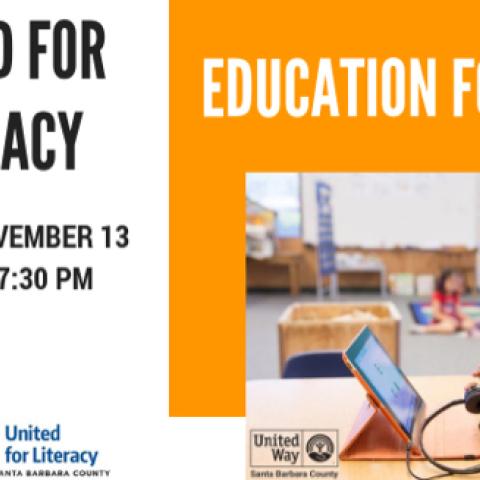 United for Literacy logo