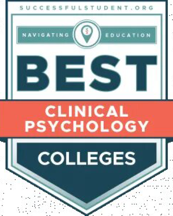 Best Clinical Psychology Colleges Badge 