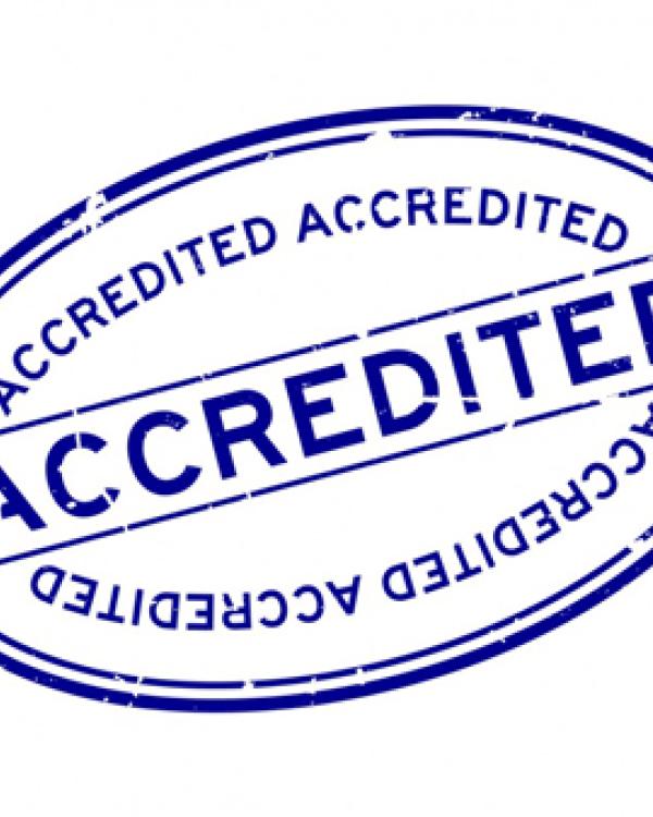 accredited stamp 