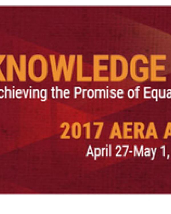 AERA 2017 meeting logo