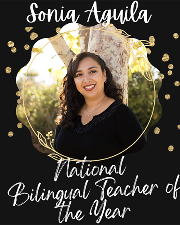 Sonia Aguila Bilingual Teacher of the Year 