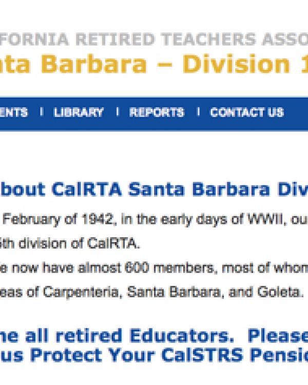 Calfornia Retired Teachers Association Logo 