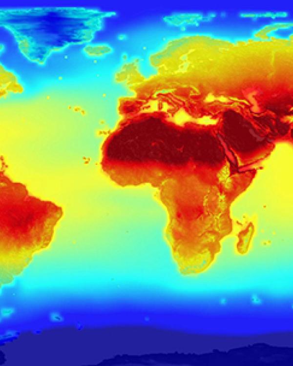 NASA vision of climate change, the earth in 2100
