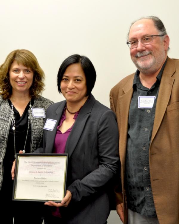 Julie Bianchini, Noreen Balos, Jeffrey Milem 