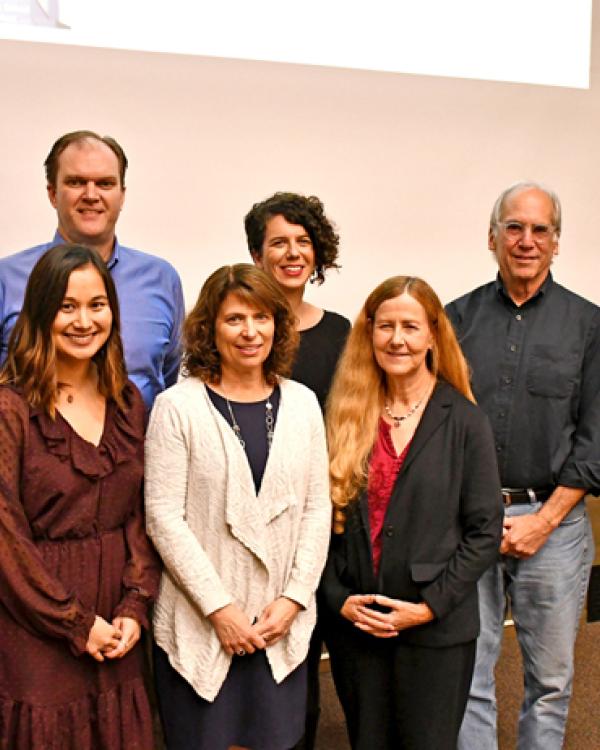 presenters at November 2018 Fast & Curious evening