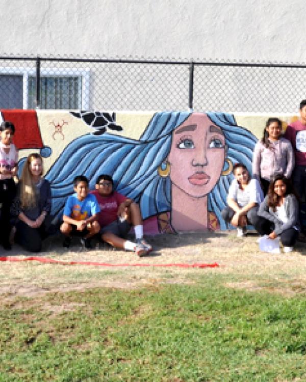 St George Youth Center Mural Event 