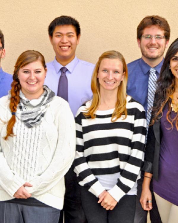The 2013-14 Hearst and Tuohy Scholars