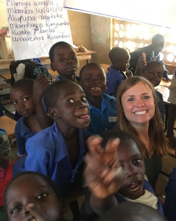 Jessica Huls in Malawi 