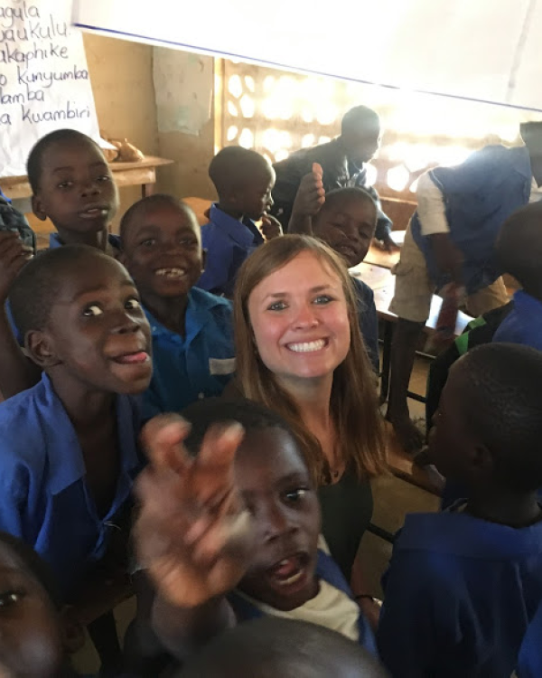 Jessica Huls in Malawi 