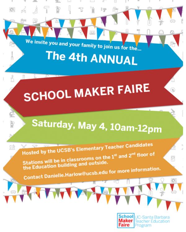 Maker Faire flyer 