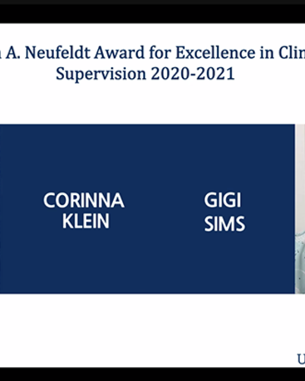 Corinna Klein And Gigi Sims Win 2020 21 Susan A Neufeldt Awards For Excellence In Clinical 1142