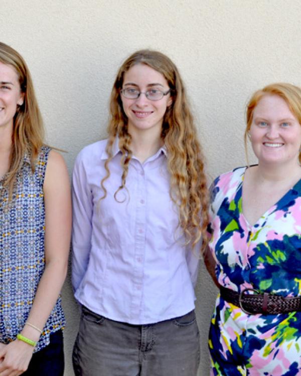 Claire Mathews, Karen Buchmiller, Hannah Seyb 