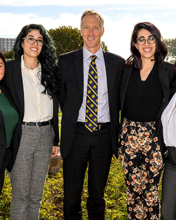 Evely Jimenez, Maria Lorenzano, Jon Clark, Alejandrina Maria Lorenzano, and Monica Rojas 