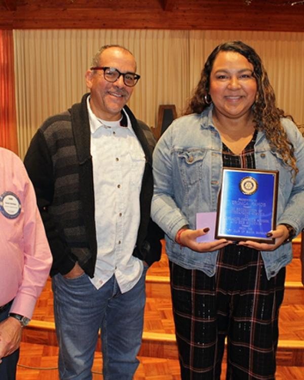 Alumna Verónica Ramos recognized for leadership by Rotary Club of Santa ...