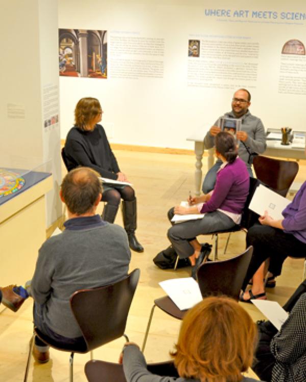Gevirtz School members visit the Santa Barbara Museum of Art 