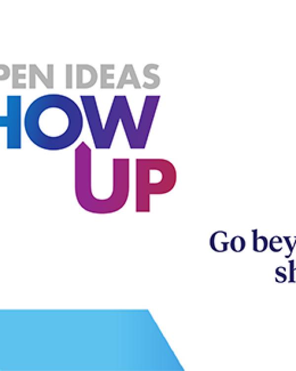 Aspen Ideas: Show Up logo 