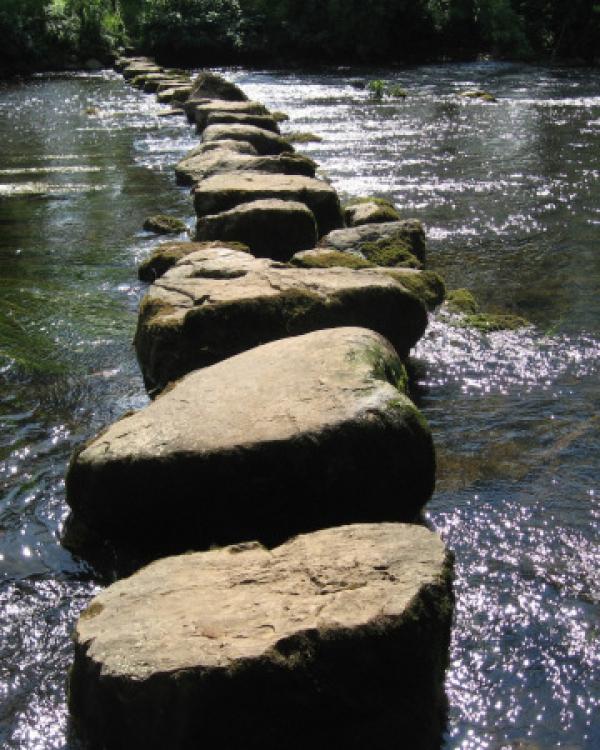 Stepping stones 