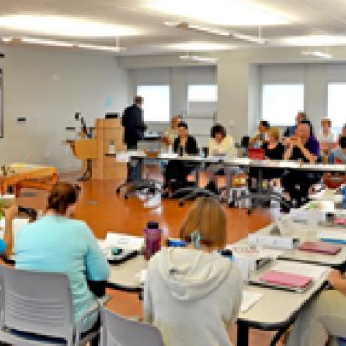 Classroom interior